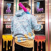 Baseball Lifestyle 101 Youth Ice Cream Hoodie