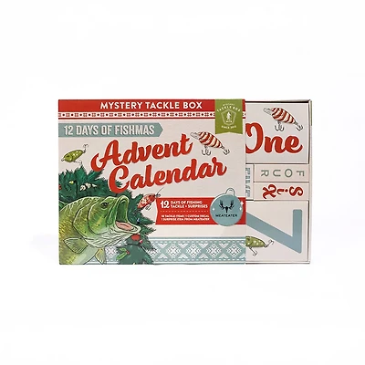 Mystery Tackle Box 12 Days of Fishmas Advent Calendar