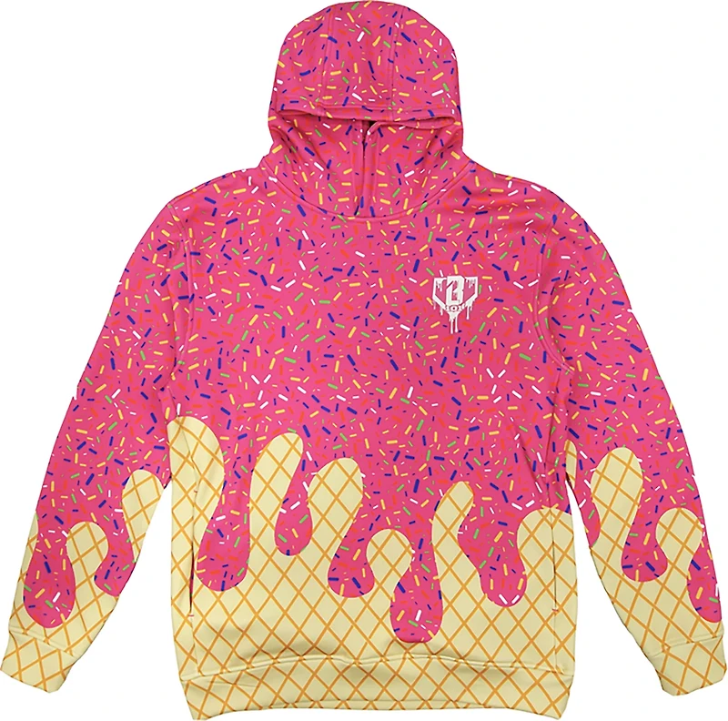 Baseball Lifestyle 101 Adults' Ice Cream Hoodie