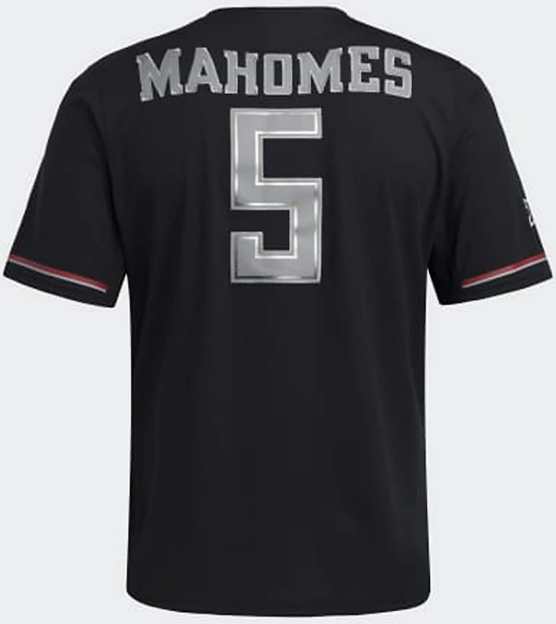 adidas Men's Texas Tech University Patrick Mahomes Strategy Full Button Baseball Jersey