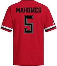 adidas Men's Texas Tech University Patrick Mahomes Strategy Full Button Baseball Jersey