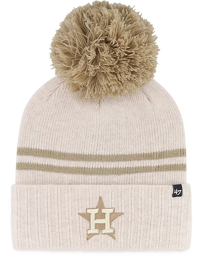 47 Brands Women's Houston Astros Latte Cuff Knit Cap