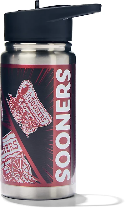 Great American Products Oklahoma Sooners Mascot 16 oz. Mini Thirst Water Bottle