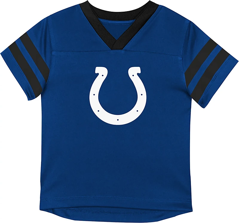 Outerstuff Toddler's Indianapolis Colts Team Logo Redzone Short Sleeve Jersey Set