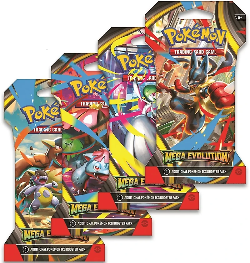 Pokémon TCG Mega Evolutions Sleeved Booster