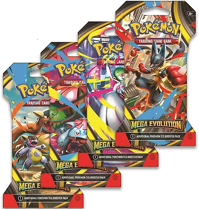Pokémon TCG Mega Evolutions Sleeved Booster