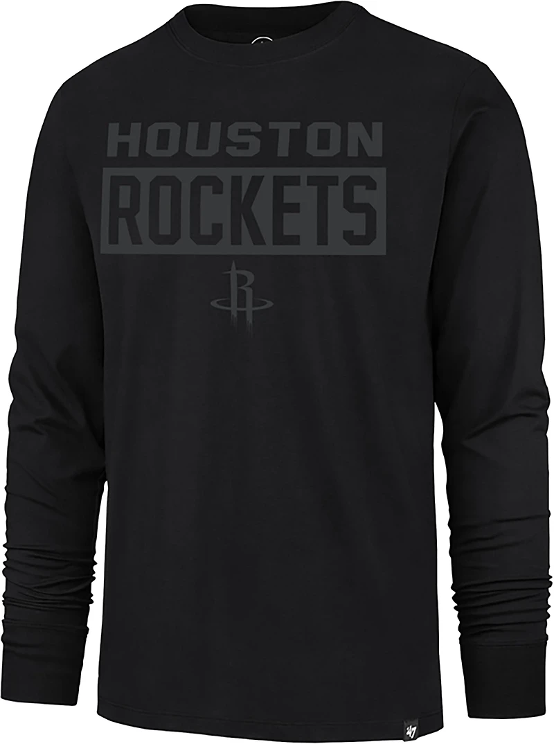 '47 Houston Rockets Iced Framework Franklin Long Sleeve Graphic T-shirt