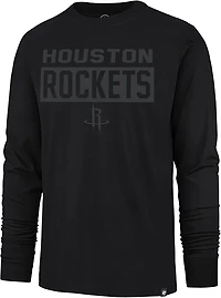 '47 Houston Rockets Iced Framework Franklin Long Sleeve Graphic T-shirt