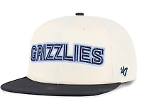 '47 Adults' Memphis Grizzlies Off Hand Captain Cap