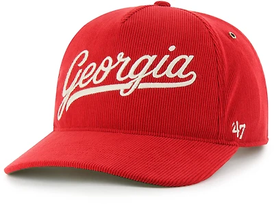 47 Brands Adults' University of Georgia Bulldogs Golden Age Cord Hitch Cap