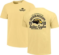 Image One Men's University of Southern Mississippi Mascot Overlay Graphic T-shirt