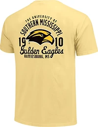 Image One Men's University of Southern Mississippi Mascot Overlay Graphic T-shirt