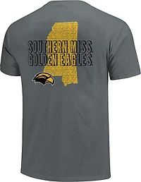 Image One Men's University of Southern Mississippi Fight Song State Graphic T-shirt