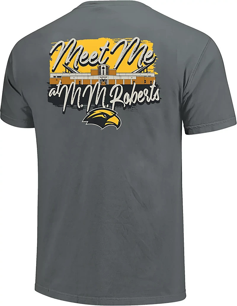 Image One Men's University of Southern Mississippi Meet Me Stadium Graphic T-shirt