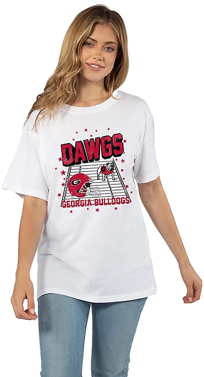 Chicka-d Women's Georgia Take The Field Effortless T-shirt