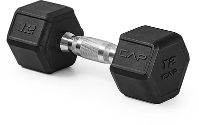 CAP Barbell Coated Hex Dumbbell 5 - 55lbs