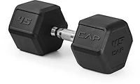 CAP Barbell Coated Hex Dumbbell 5 - 55lbs
