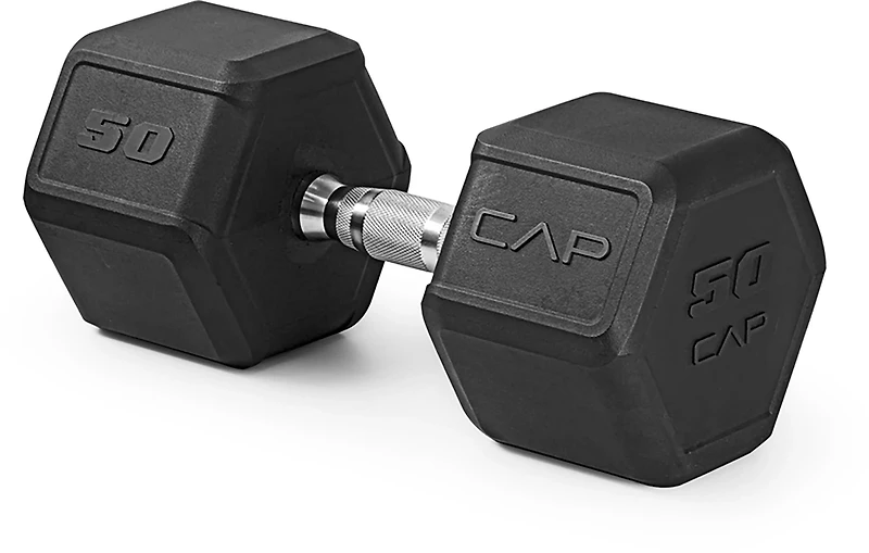 CAP Barbell Coated Hex Dumbbell 5 - 55lbs