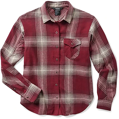 5.11 Tactical Women's Brianna Plaid Flannel Long Sleeve Shirt