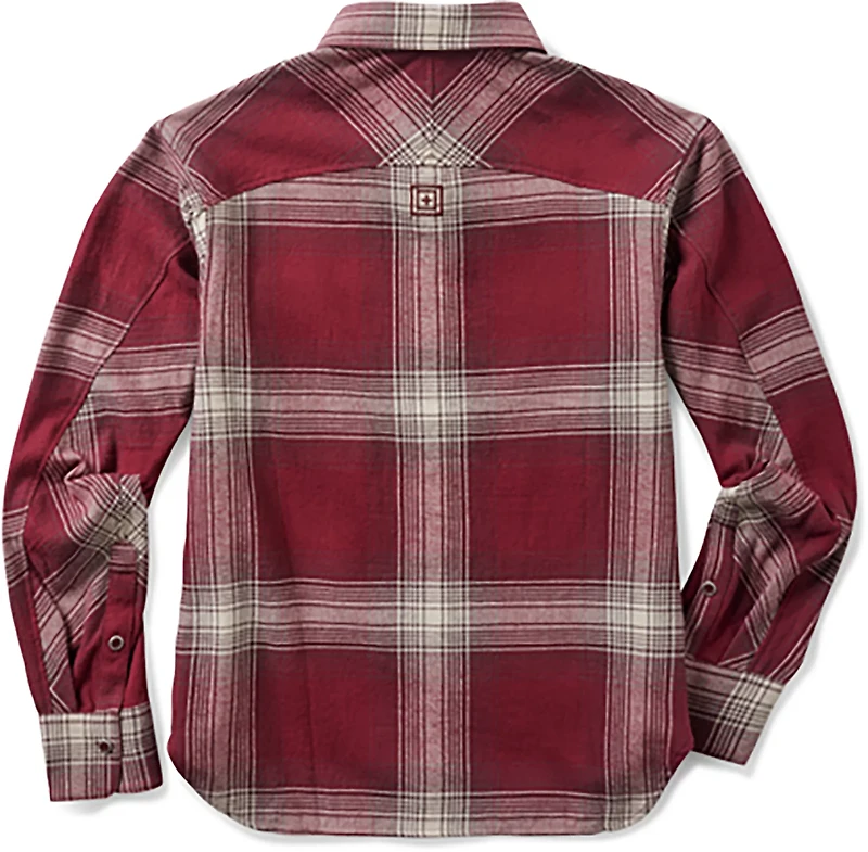 5.11 Tactical Women's Brianna Plaid Flannel Long Sleeve Shirt