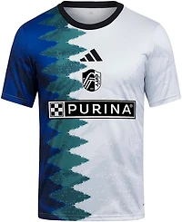adidas St. Louis City SC MLS 25 Prematch Top Gaming Jersey
