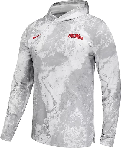 Nike Men's Ole Miss Rebels Realtree Legend Hooded Long Sleeve Shirt