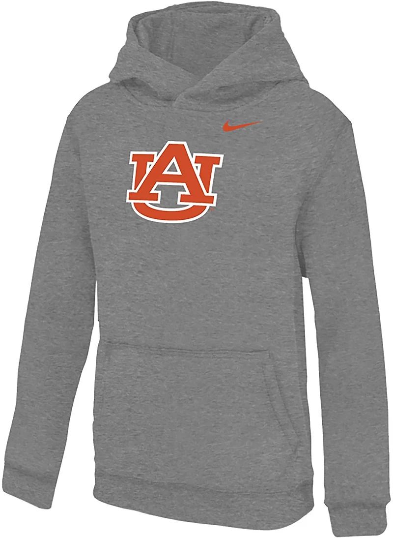 Nike Youth Auburn Mascot Club Fleece Hoodie