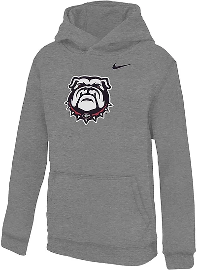 Nike Youth Georgia Mascot Club Fleece Hoodie