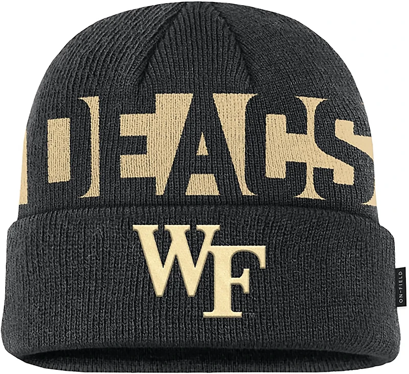 Nike Men's Wake Forest Team Utility Cuff Beanie