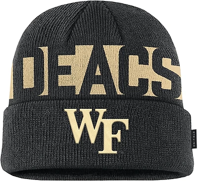 Nike Men's Wake Forest Team Utility Cuff Beanie