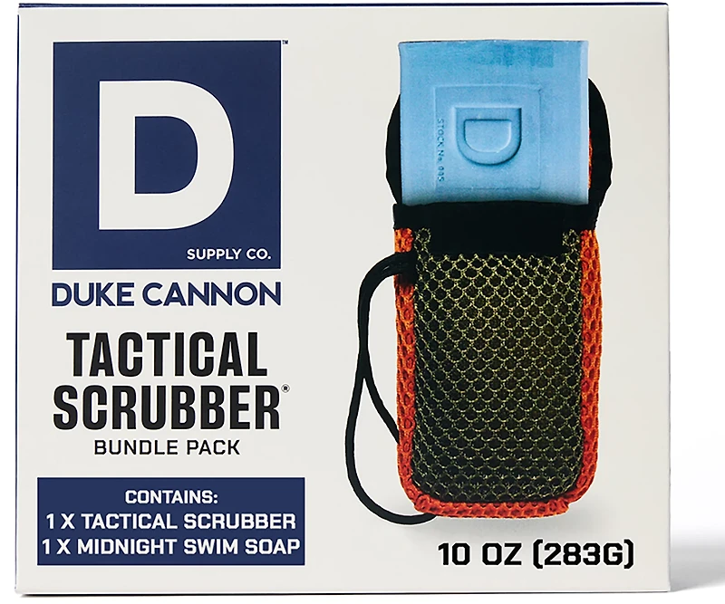 Duke Cannon Midnight Swim Tactical Scrubber Bundle