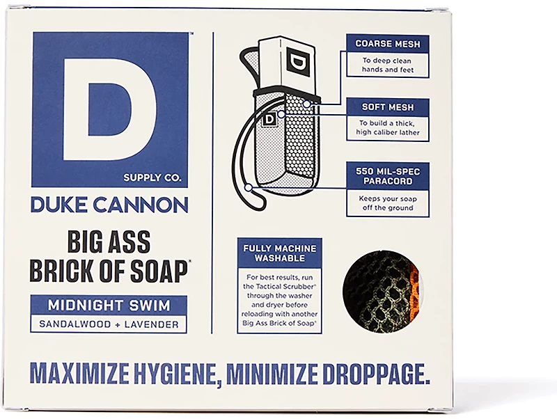 Duke Cannon Midnight Swim Tactical Scrubber Bundle