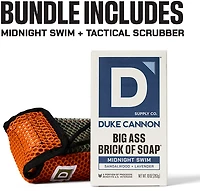 Duke Cannon Midnight Swim Tactical Scrubber Bundle