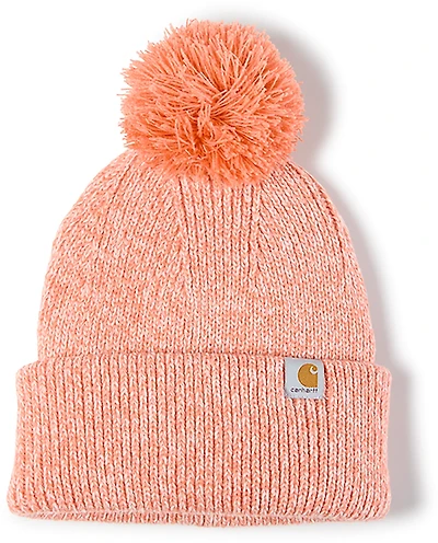 Carhartt Women's Knit Pom-Pom Cuffed Beanie