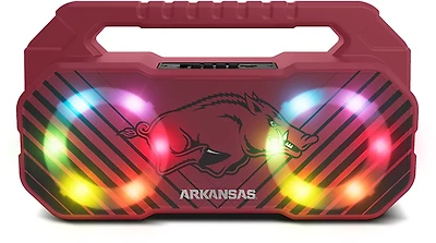 Prime Brands Group (PBG) Arkansas Razorbacks LED Boombox Speaker