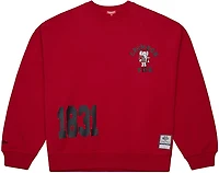 Mitchell & Ness Women's Alabama Crimson Tide 4 Hit Long Sleeve Crewneck T-shirt