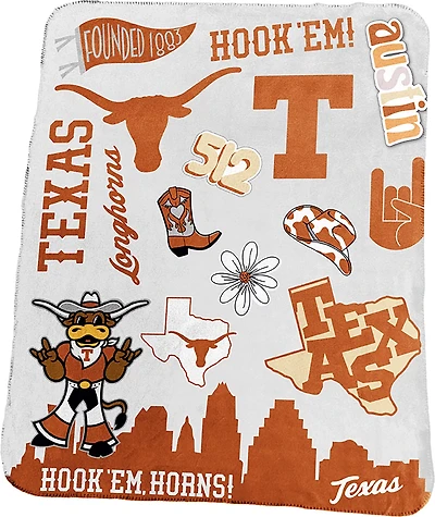LOGO Texas Deluxe Native Fleece 50x60