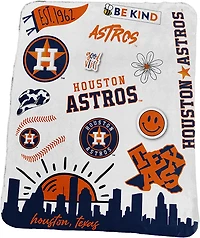 LOGO Astros Deluxe Native Fleece 50x60