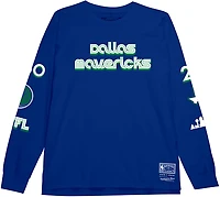 Mitchell & Ness Men's Dallas Mavericks Sleeve Hit Long Graphic T-shirt