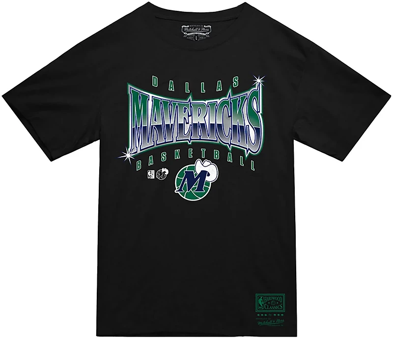Mitchell & Ness Men's Dallas Mavericks Glow Up Graphic T-shirt