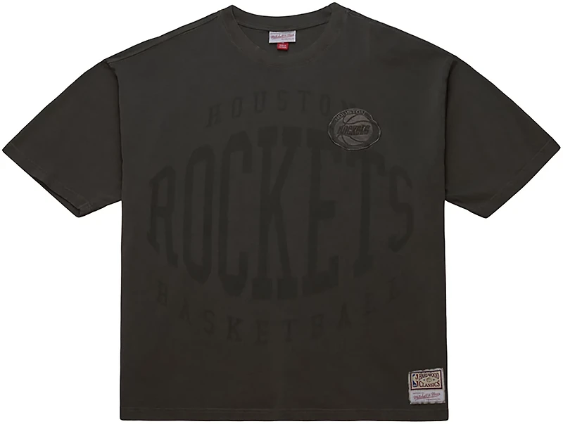 Mitchell & Ness Men's Houston Rockets Downtown Collection Washed Premium Graphic T-shirt