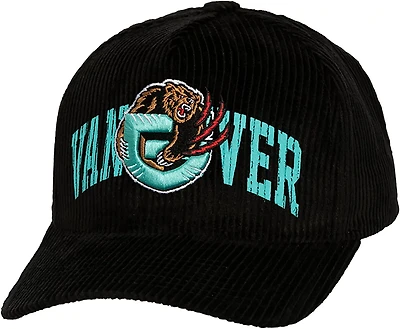 Mitchell & Ness Adults' Memphis Grizzlies Arch Stamp Hardwood Classics Pro Snapback Cap