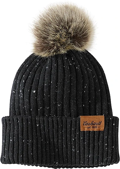 Carhartt Women's Wool Blend Pom-Pom Beanie