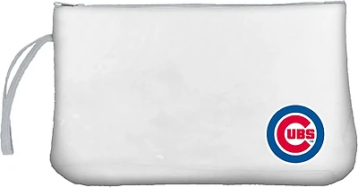 Logo Brands Chicago Cubs Clear Wristlet