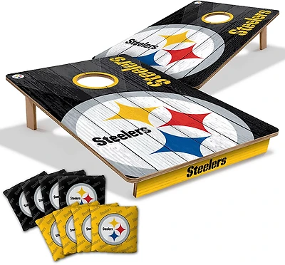 YouTheFan Pittsburgh Steelers 2' x 3' Cornhole Game
