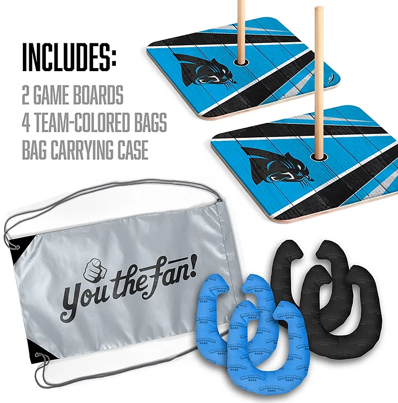 YouTheFan Carolina Panthers Horseshoe Bags