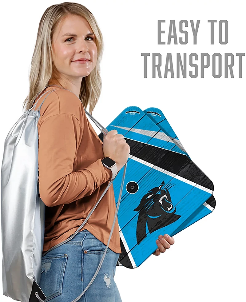 YouTheFan Carolina Panthers Horseshoe Bags