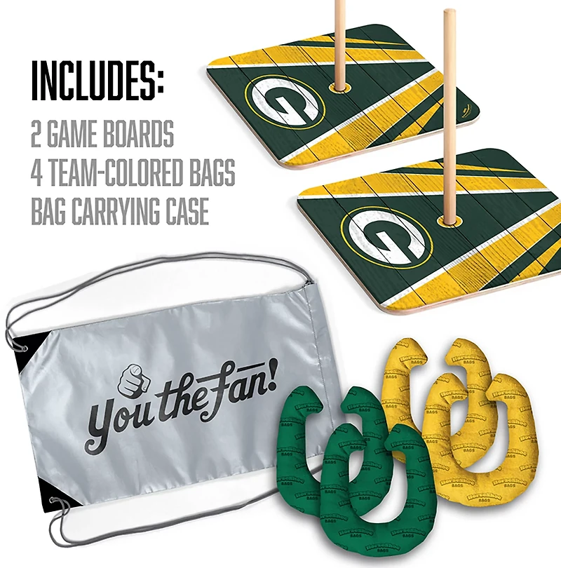 YouTheFan Green Bay Packers Horseshoe Bags