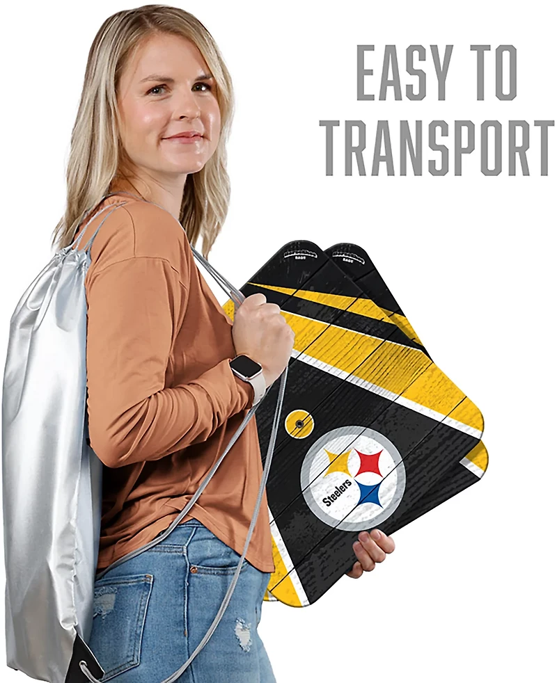 YouTheFan Pittsburgh Steelers Horseshoe Bags