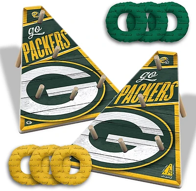 YouTheFan Green Bay Packers RingBag Cornhole Game